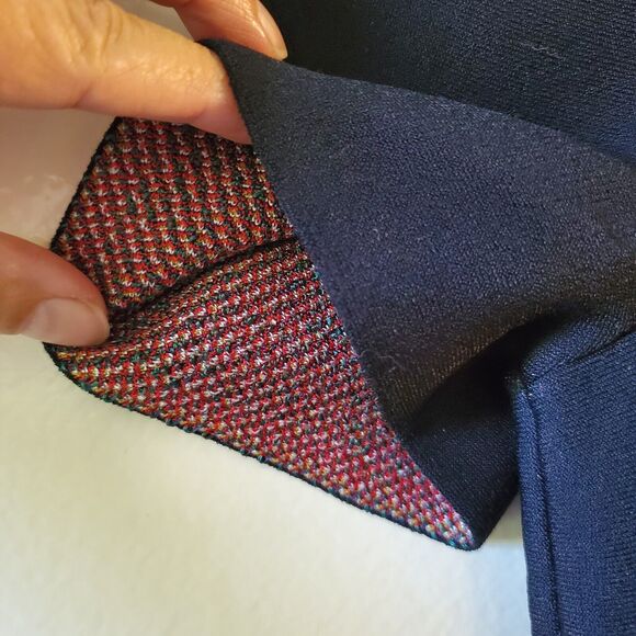 ALEXANDER MCQUEEN Puffed Short-Sleeve Placement Jacquard Sheath Dress Size S - Picture 5 of 13